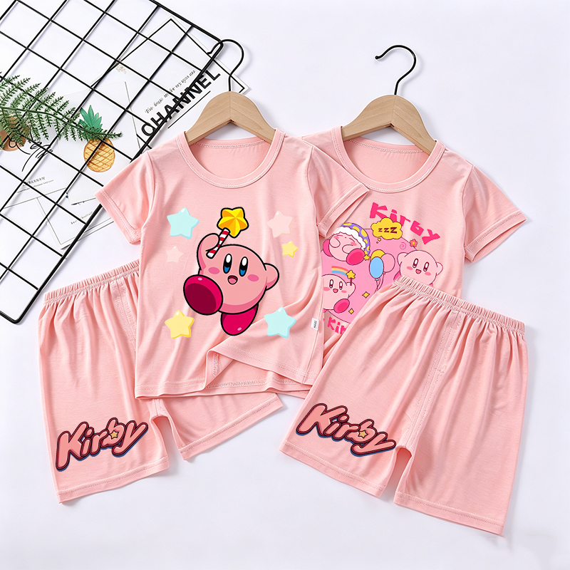 Summer Clothing Baby Girl - New Kirbys Girl Sleepwear Kawaii Cartoon