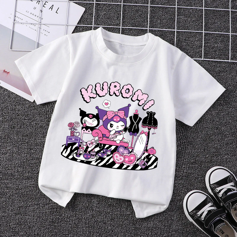 Summer Clothing Baby Girl - Kuromi Girls Clothing Cute Girl Cotton