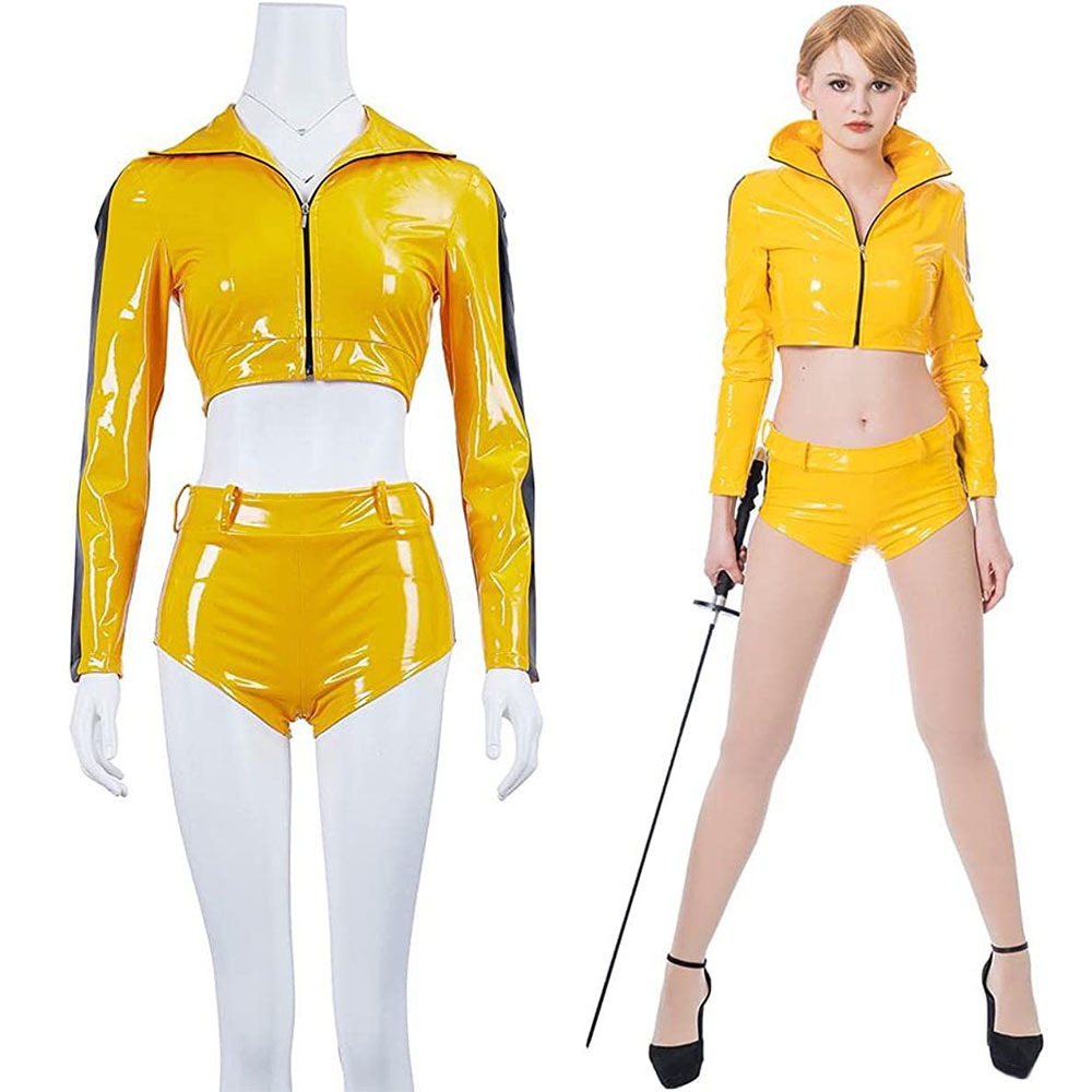 Summer Alt Clothing - The Bride Cosplay Yellow Costume Movie