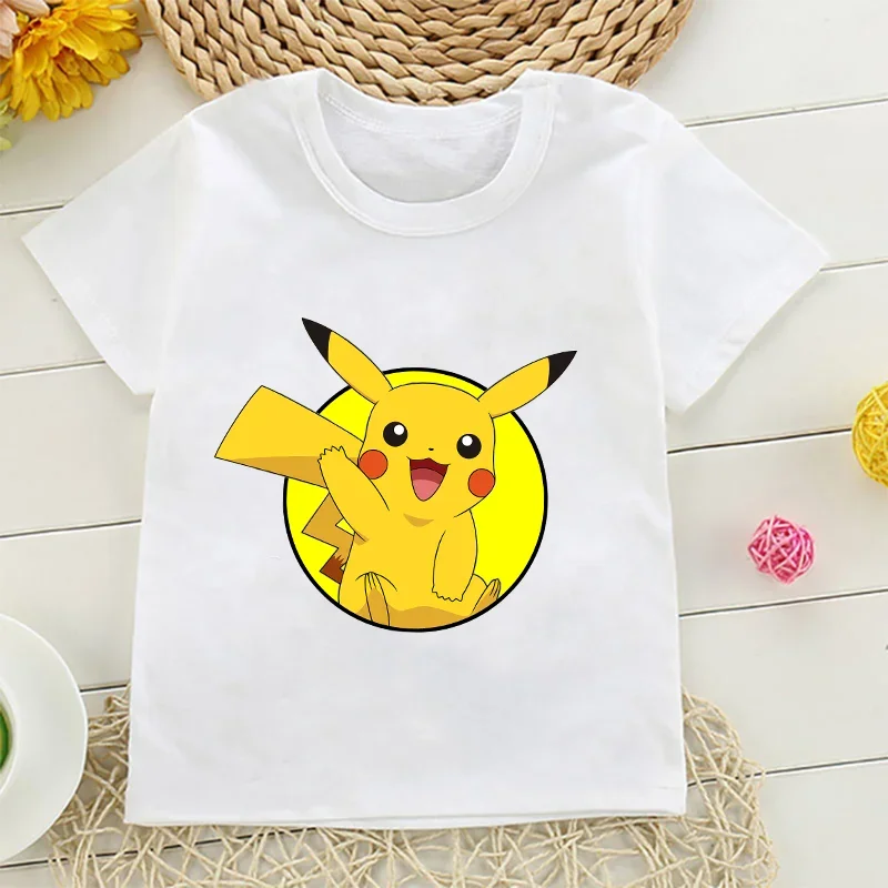 Summer Clothing Baby Girl - Pikachu Pokemon Cotton T Shirt Boy