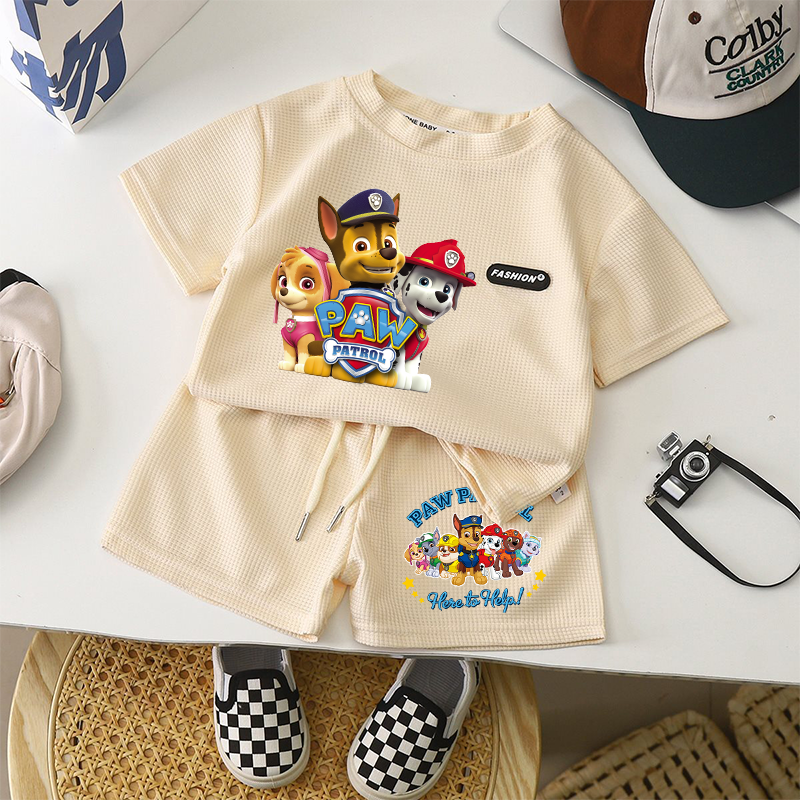 Summer Clothing Baby Girl - 2Pc Paw Patrols T Shirt Chase