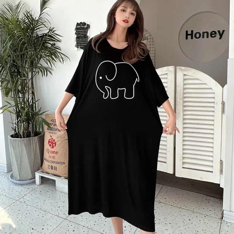 Plus Size Summer Cartoon Eleph - Summer Nights Clothing recensione e prezzo