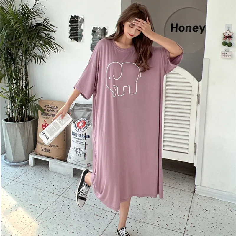 Plus Size Summer Cartoon Eleph - Summer Nights Clothing recensione e prezzo