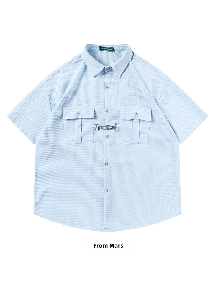 from   Shirts Men's Short Slee - Summer Clothing Online recensione e prezzo