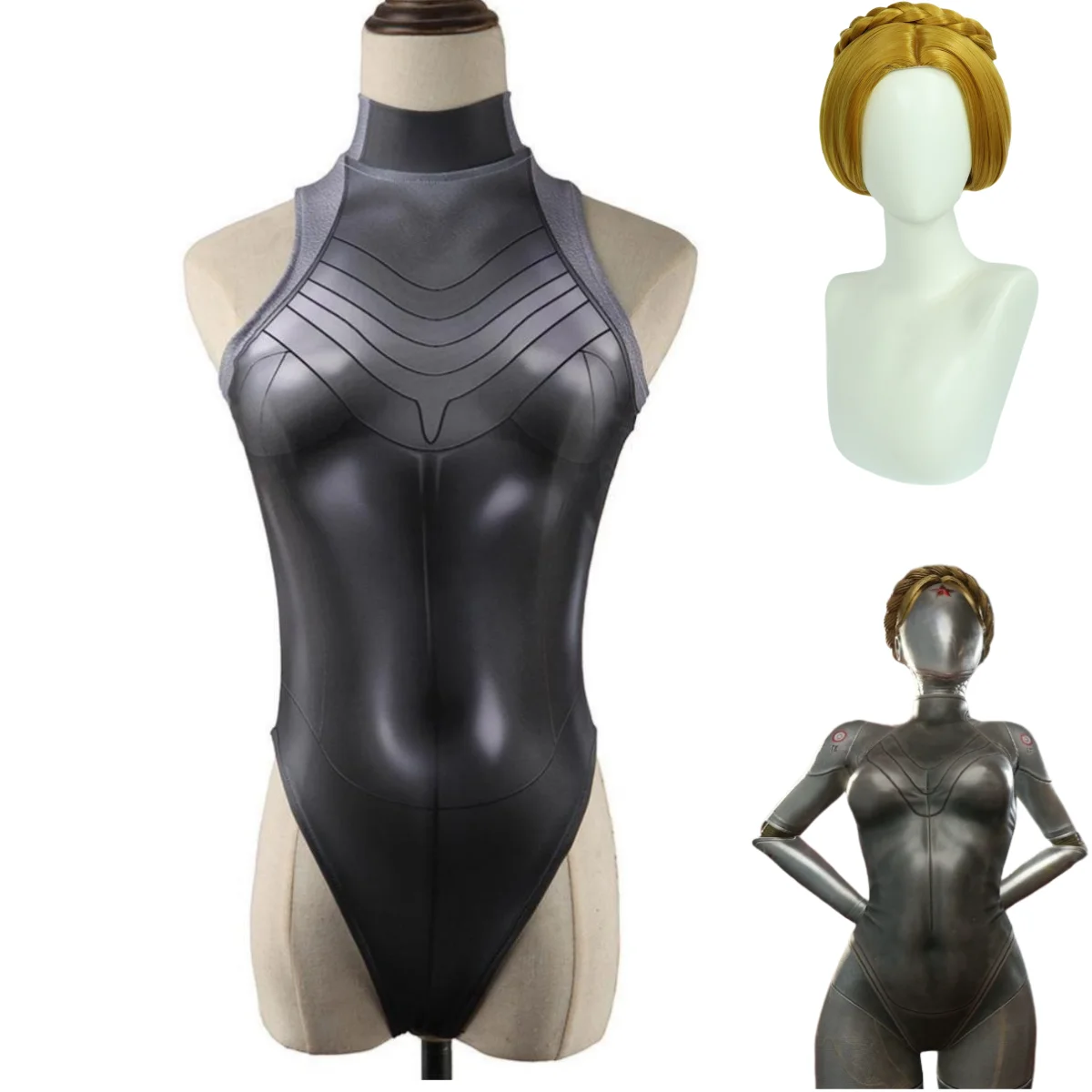 Robot Twins Cosplay Costume fo - Summer Alt Clothing recensione e prezzo
