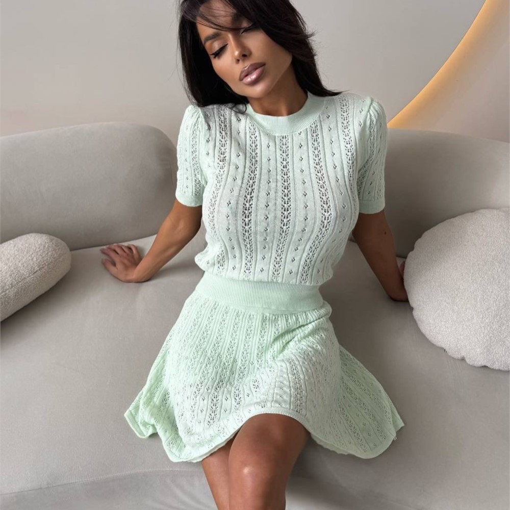 Elegant Solid Color Short Skir - Summer Alt Clothing recensione e prezzo