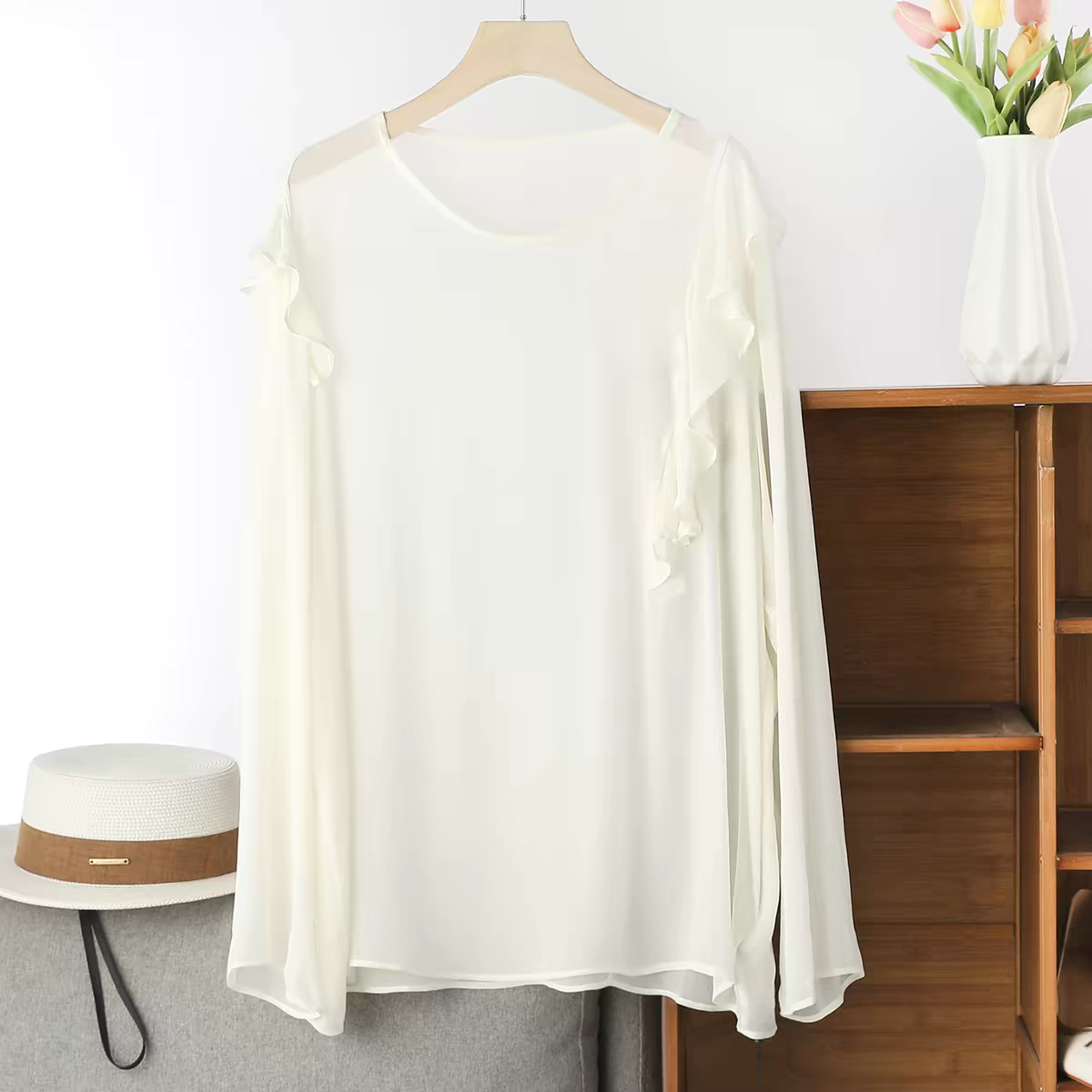 French Elegant Long Sleeve Ruf - Summer Clothing Plus Size Women recensione e prezzo