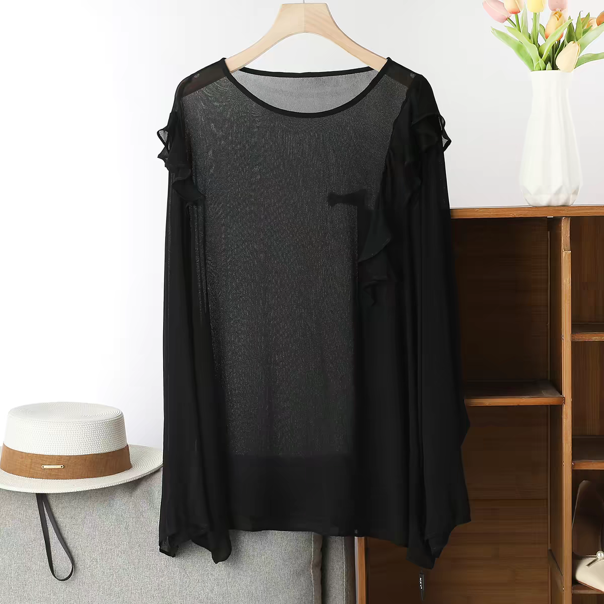 French Elegant Long Sleeve Ruf - Summer Clothing Plus Size Women recensione e prezzo