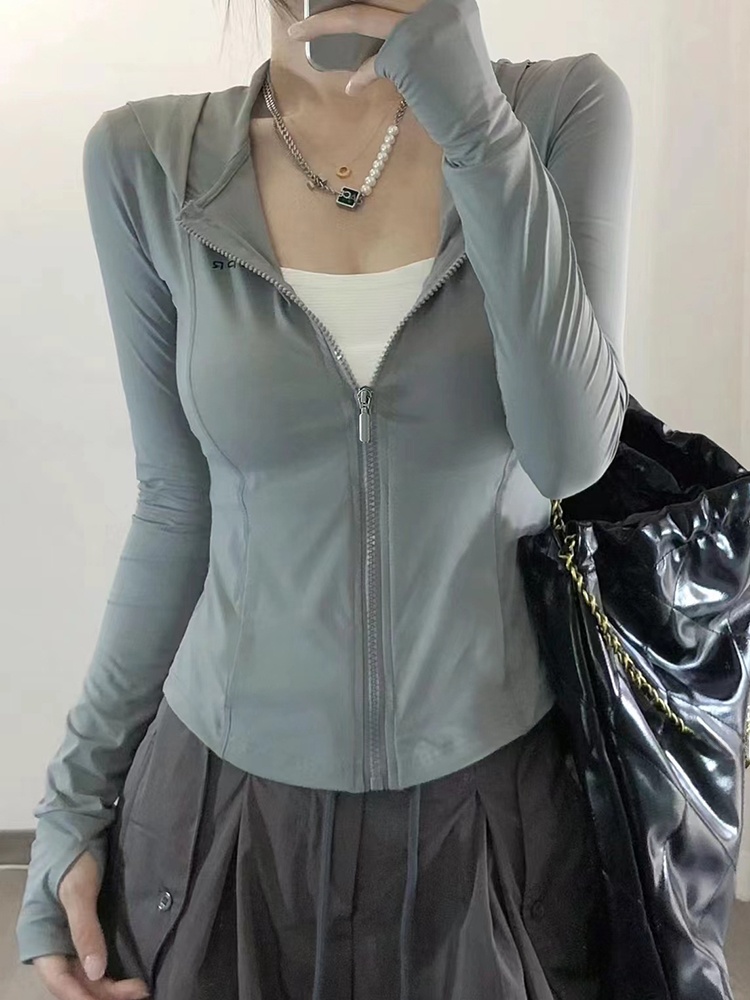 ay een Ice Silk Hooded UV Prot - Summer Yoga Clothing recensione e prezzo