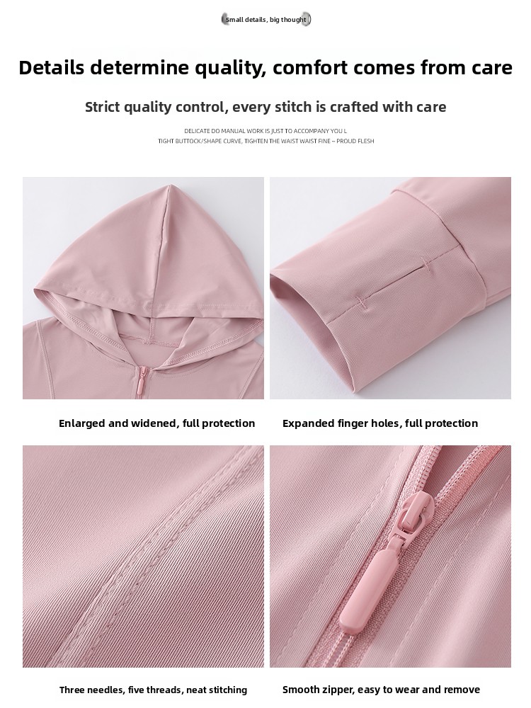 ay een Ice Silk Hooded UV Prot - Summer Yoga Clothing recensione e prezzo