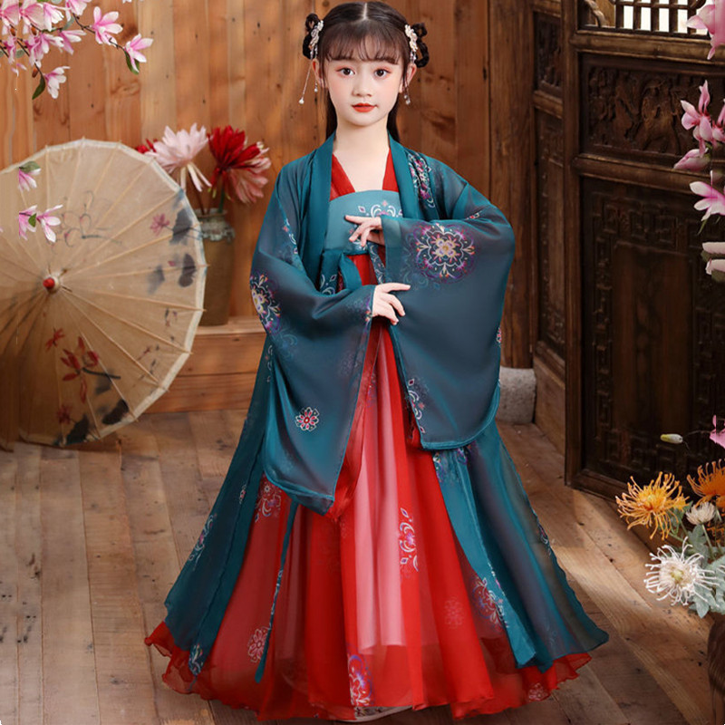 Summer Hanfu Dress Girl Fairy  - Summer Clothing Baby Girl recensione e prezzo
