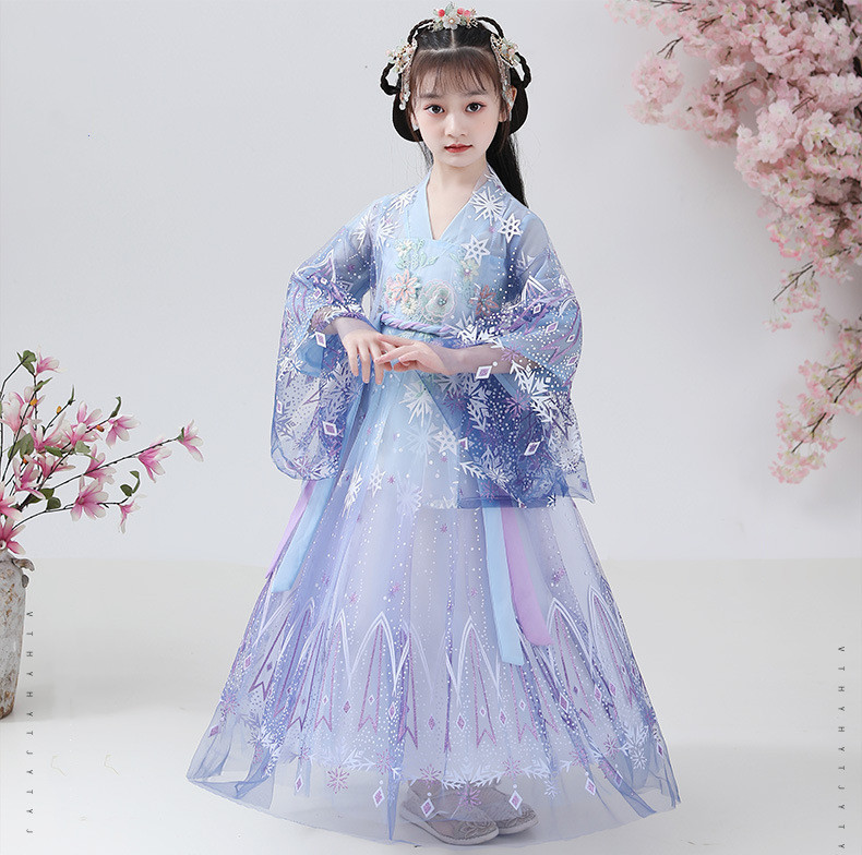 Summer Hanfu Dress Girl Fairy  - Summer Clothing Baby Girl recensione e prezzo