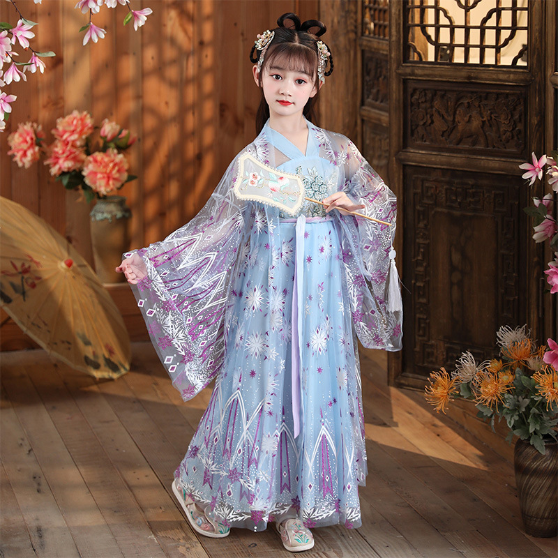 Summer Hanfu Dress Girl Fairy  - Summer Clothing Baby Girl recensione e prezzo