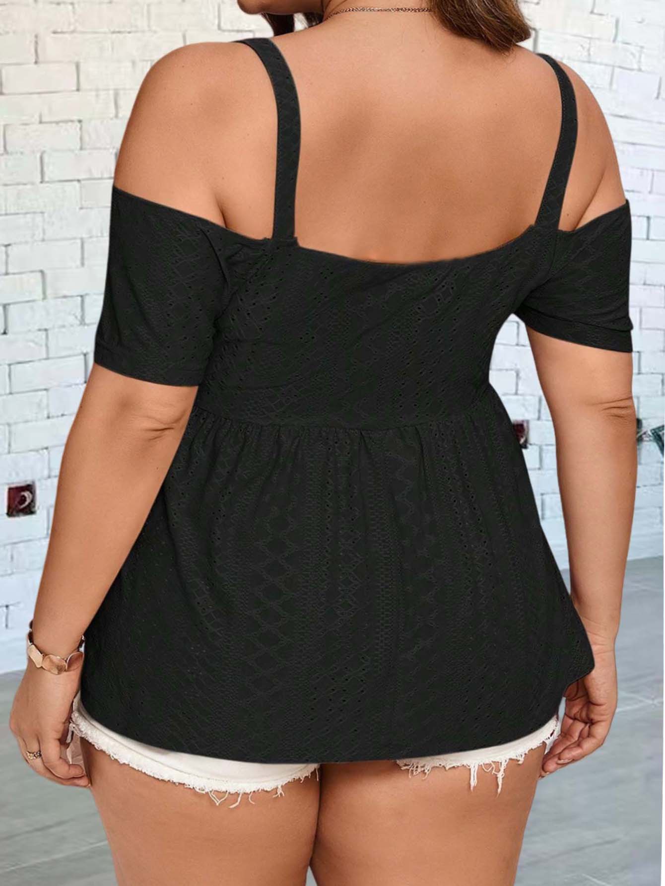 Elegant off-shoulder vest suit - Summer Clothing Plus Size Women recensione e prezzo