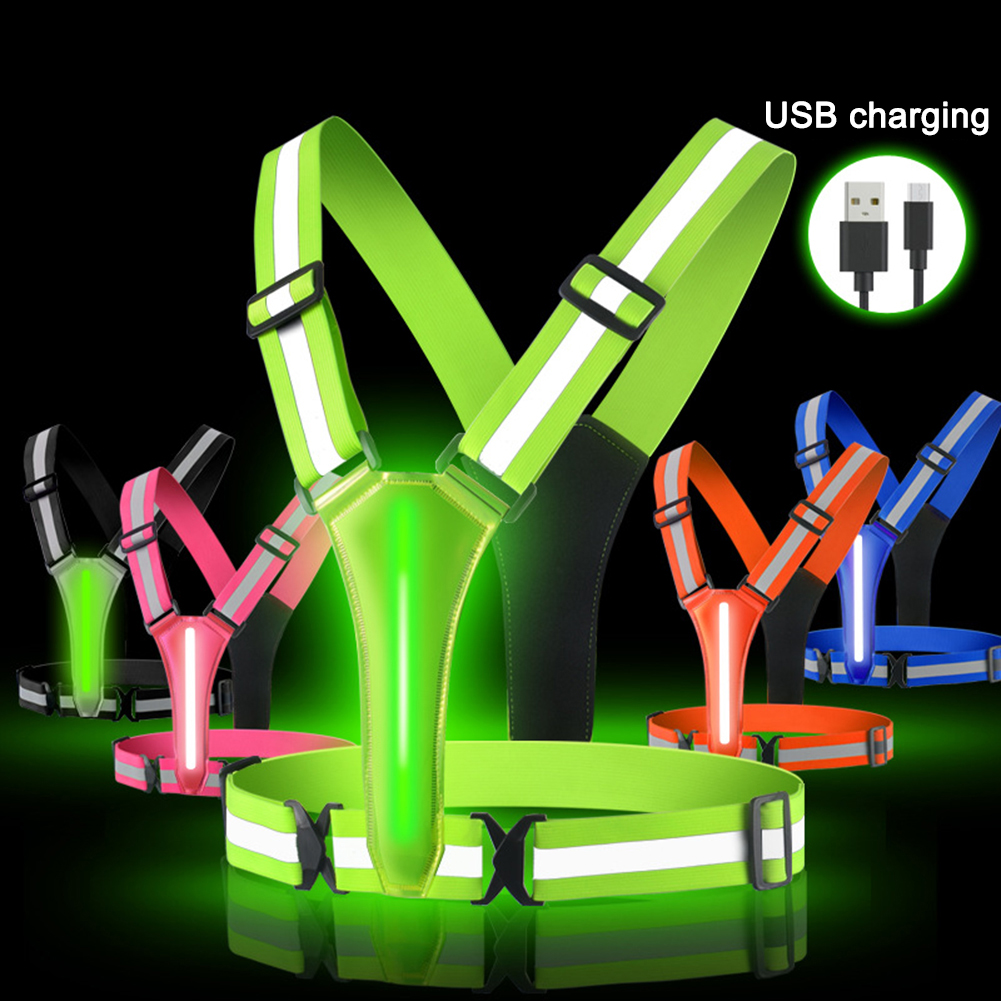 LED Running Vest USB Rechargea - Summer Nights Clothing recensione e prezzo