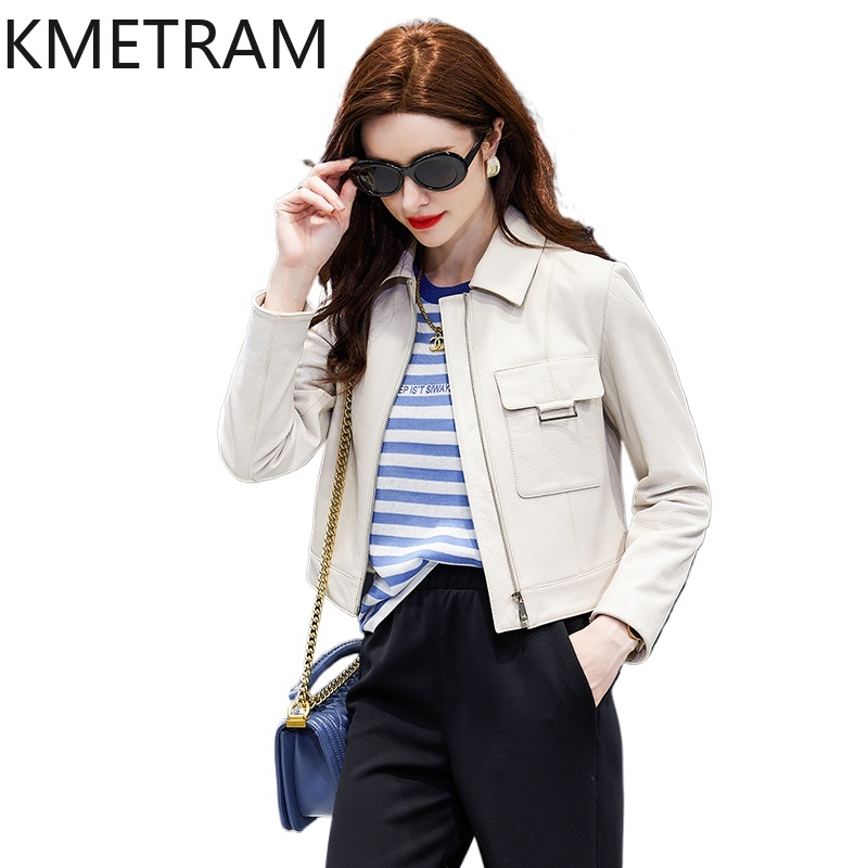 Genuine Leather Jacket Woman R - Quality Summer Clothing For Women recensione e prezzo