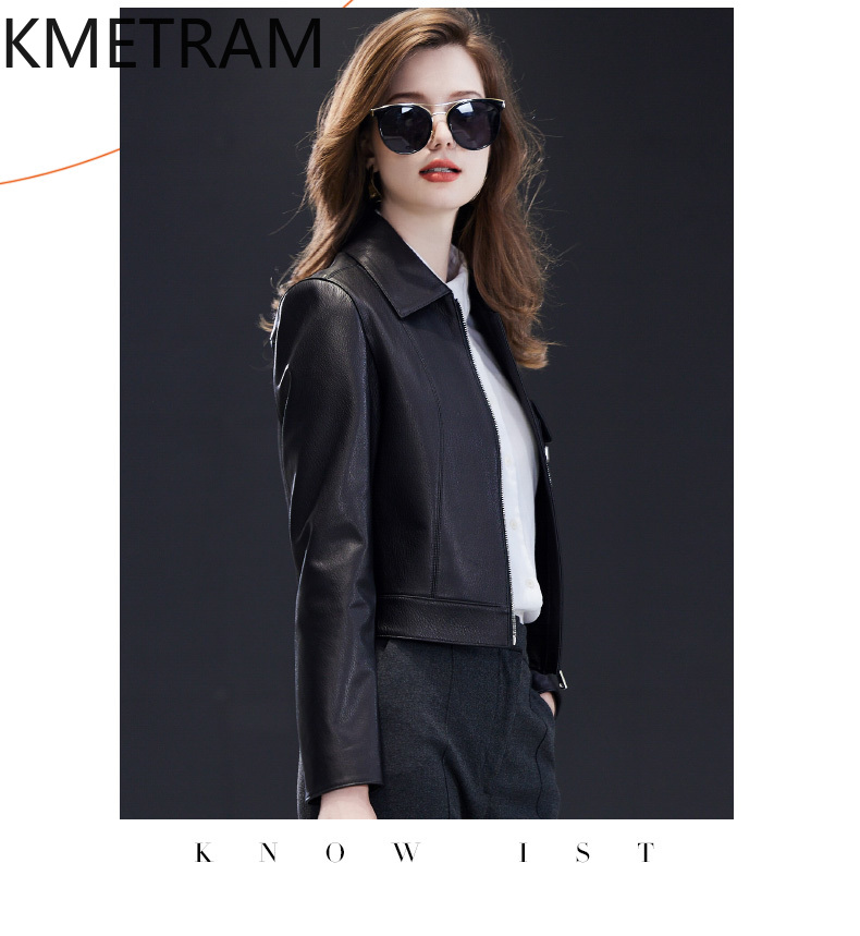 Genuine Leather Jacket Woman R - Quality Summer Clothing For Women recensione e prezzo