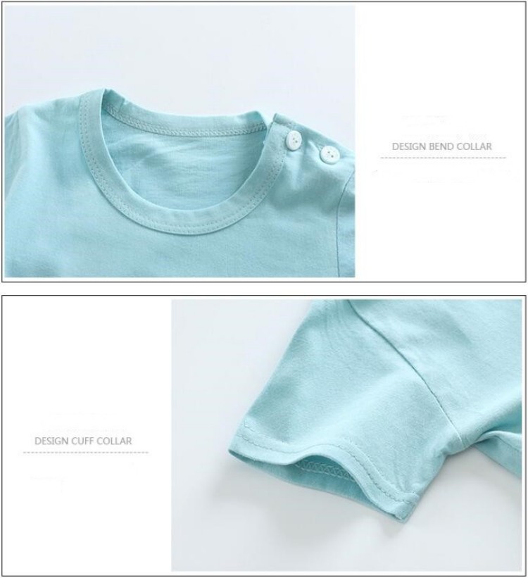 Cotton Tees+Shorts 2-piece Tra - Summer Clothing Baby Girl recensione e prezzo