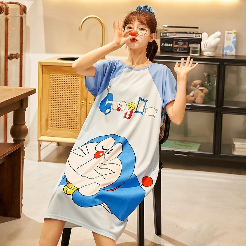 Doraemon cute nightdress for w - Summer Nights Clothing recensione e prezzo
