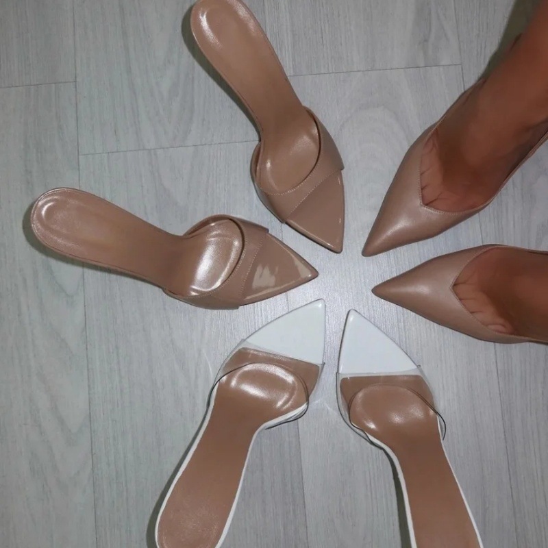 Pointed thin-heeled sandals su - Summer Clothing Plus Size Women recensione e prezzo