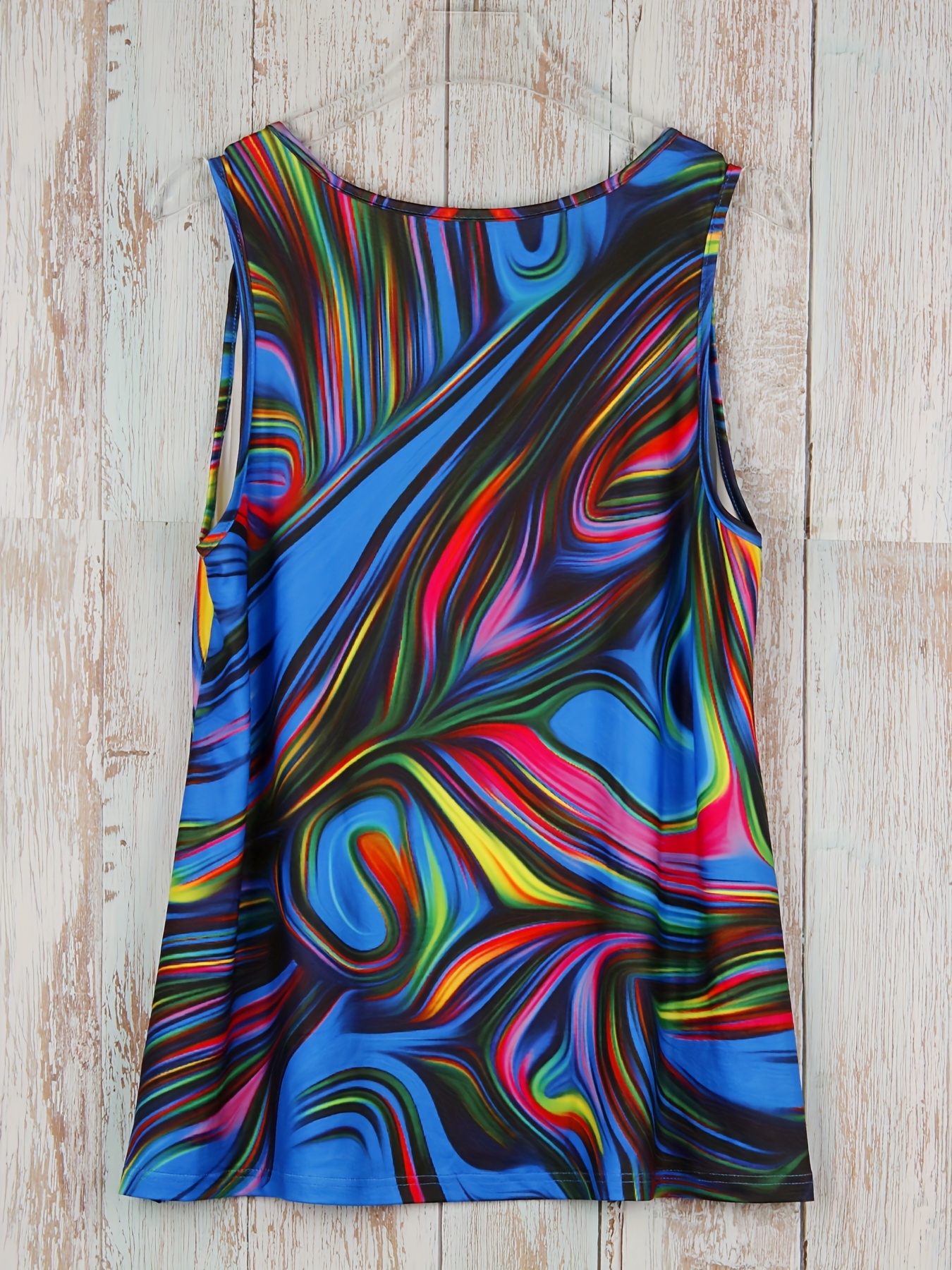 Plus Size Abstract Print Tank  - Summer Clothing Plus Size Women recensione e prezzo