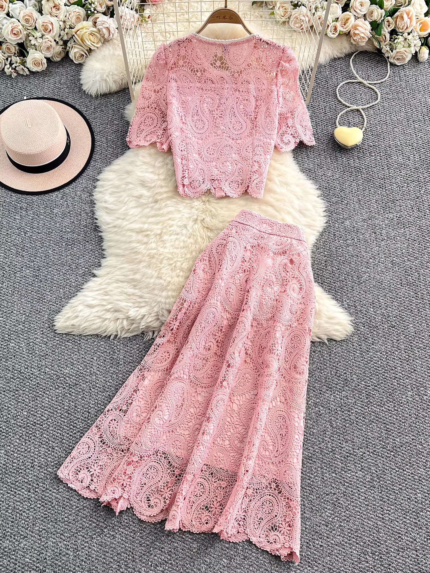 Elegant Pearl Long Dress Suits - Summer Clothing Women Sale recensione e prezzo