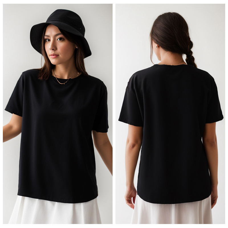 Cotton Plus Size Short Sleeve  - Quality Summer Clothing For Women recensione e prezzo