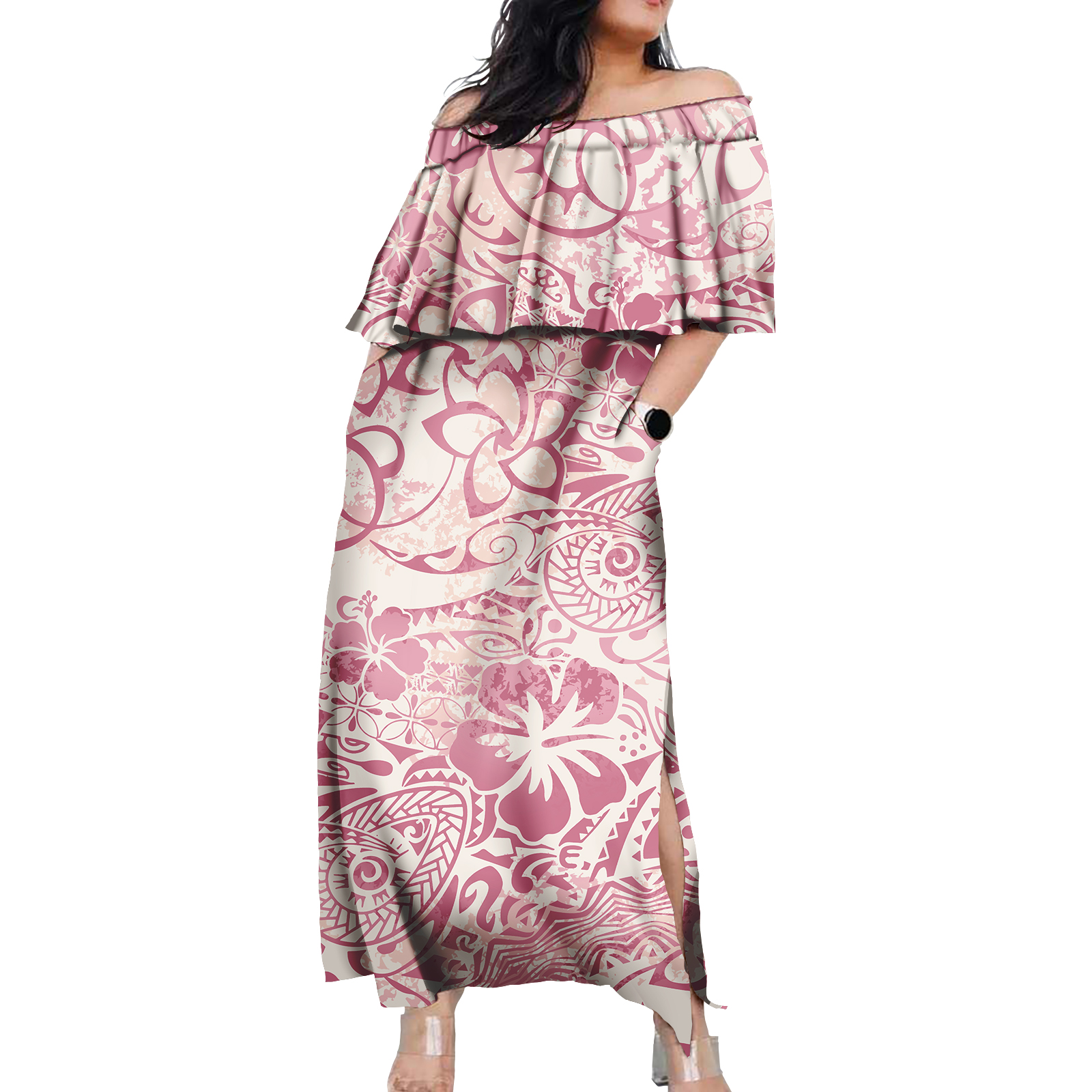 Hawaiian Floral Design Women D - Summer Clothing Plus Size Women recensione e prezzo