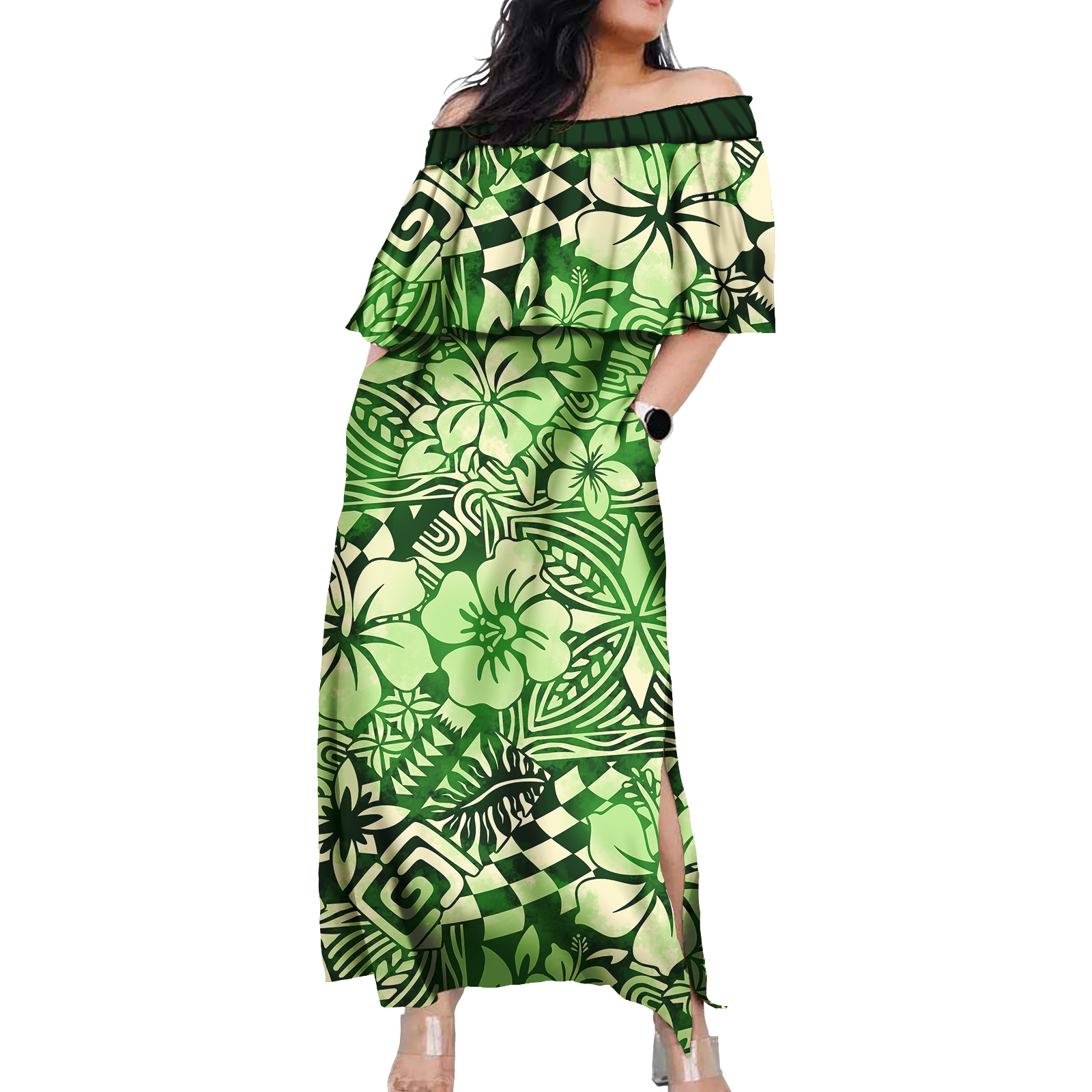 Hawaiian Floral Design Women D - Summer Clothing Plus Size Women recensione e prezzo