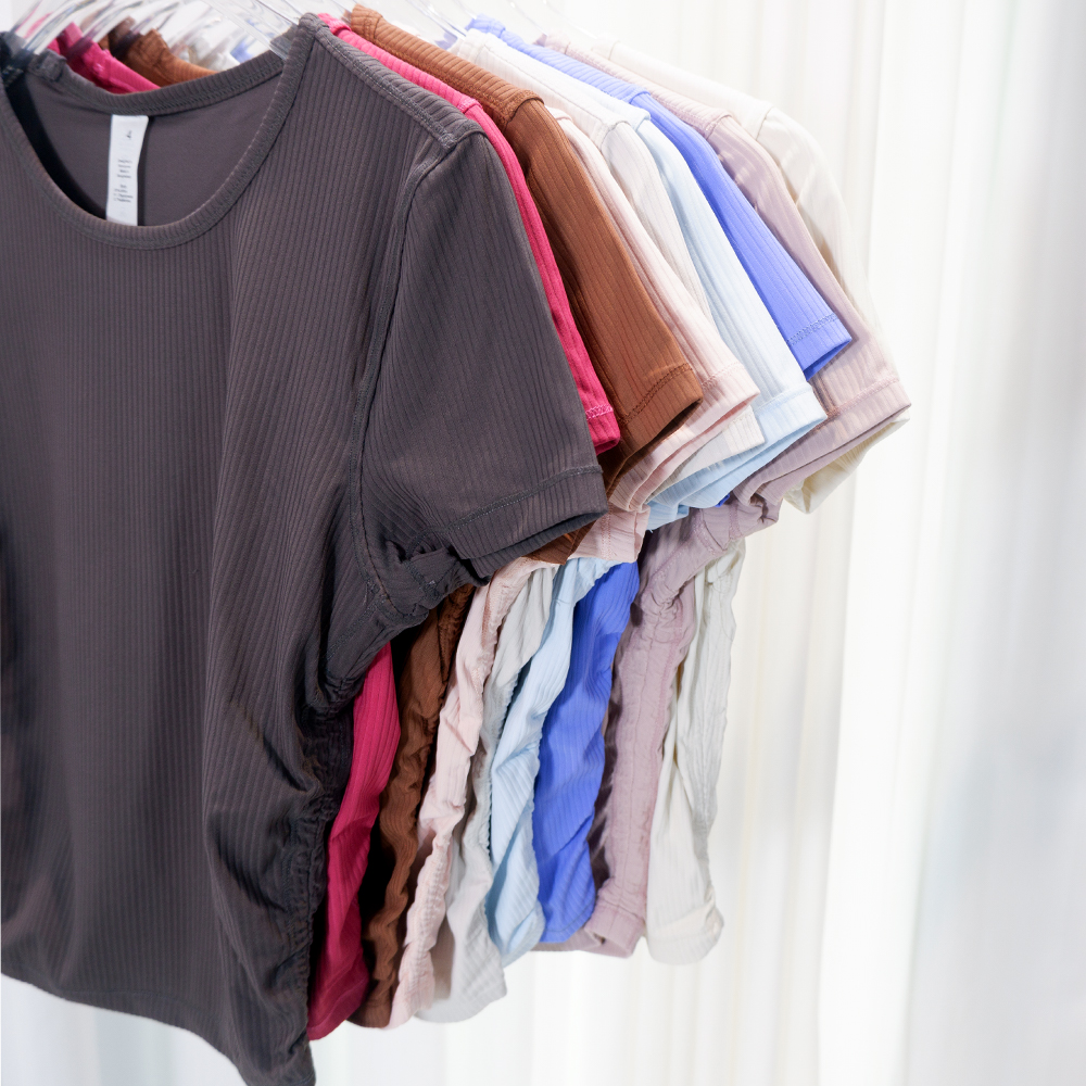 Waist-cinching Short Sleeve Sl - Summer Yoga Clothing recensione e prezzo