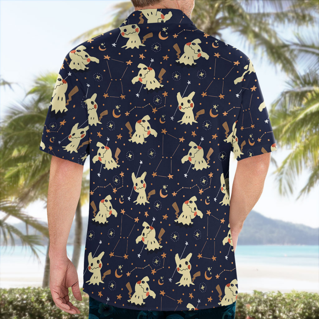 Mimikyu Night Sky Hawaiian Shi - Summer Nights Clothing recensione e prezzo