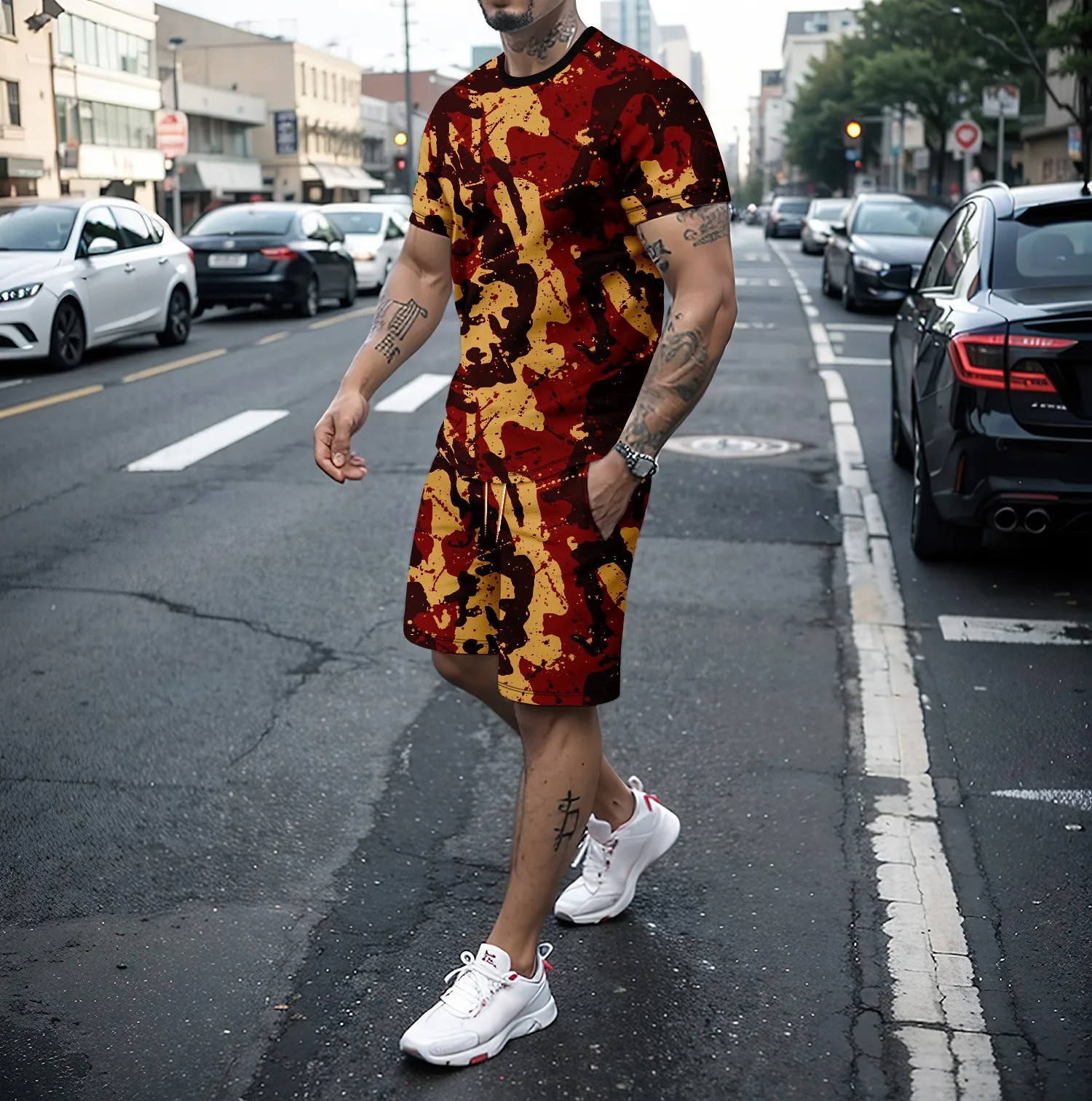 Camouflage Outdoor Tracksuits  - Summer Alt Clothing recensione e prezzo