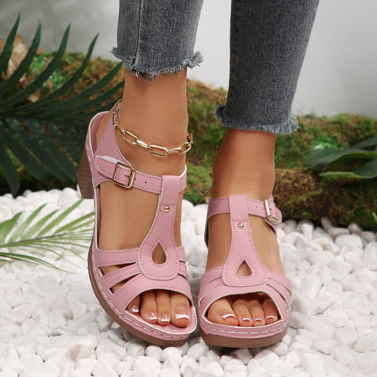 Fashionable New Round-toe Sexy - Summer Clothing Stores recensione e prezzo