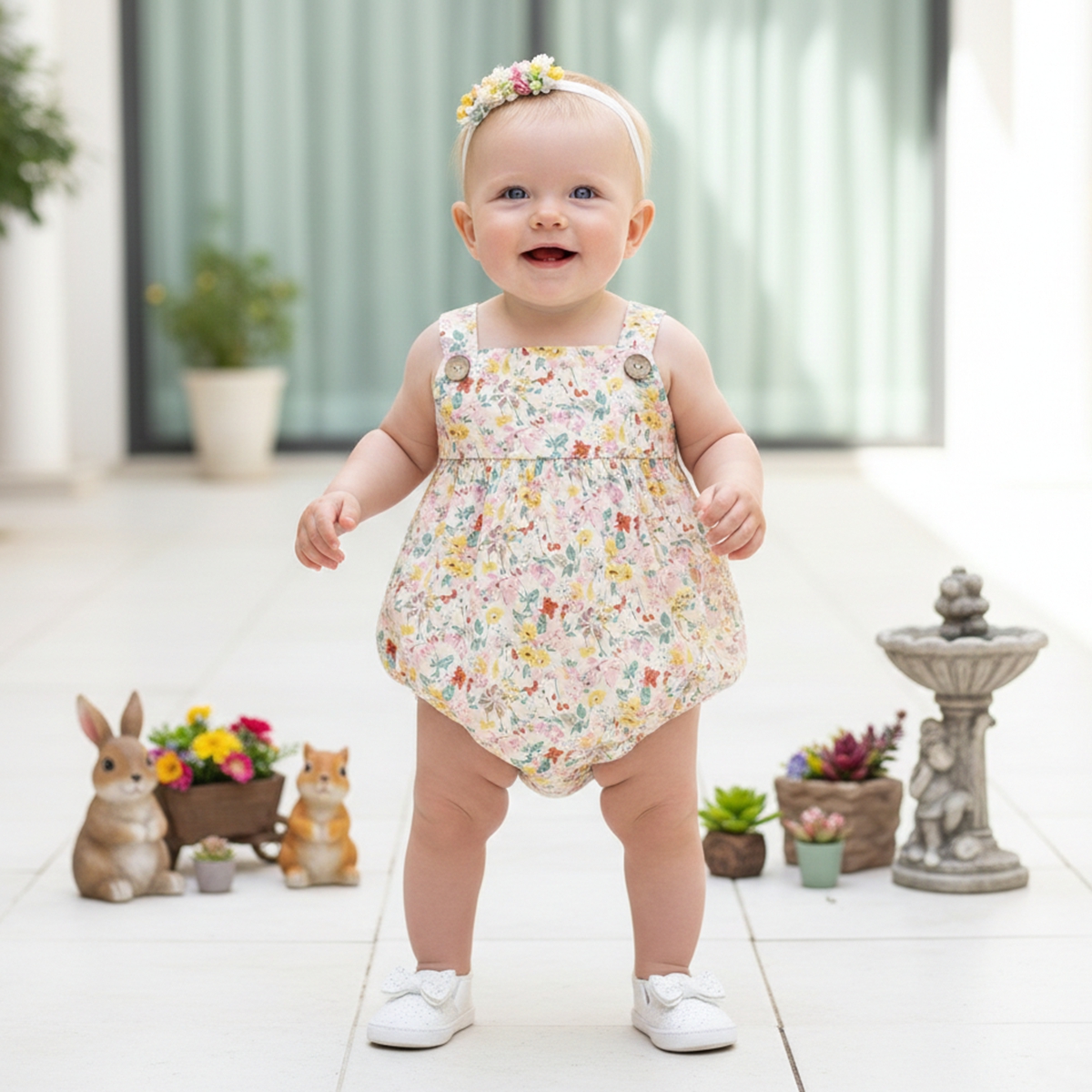 Baby Strap Bodysuits Floral In - Summer Clothing Pk recensione e prezzo