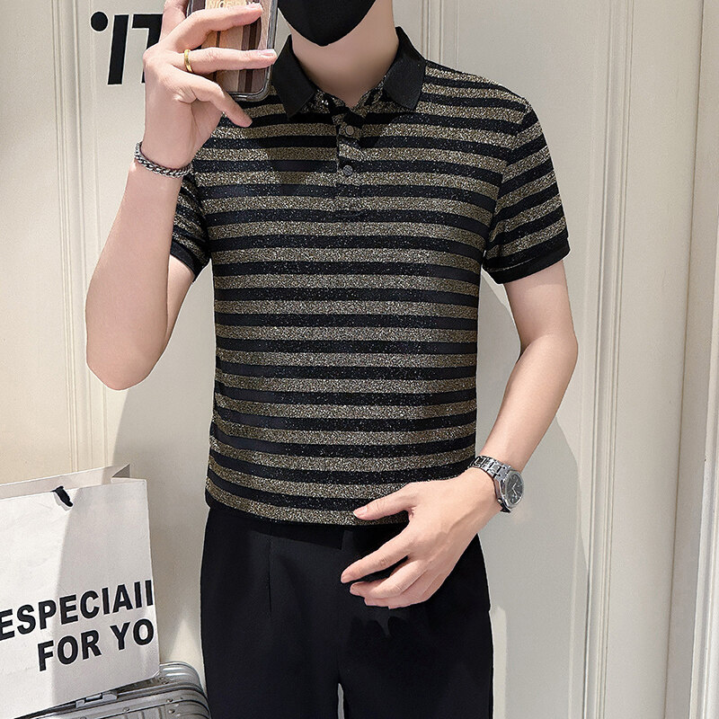 Summer Sequins Men's Polo Shir - Summer Nights Clothing recensione e prezzo