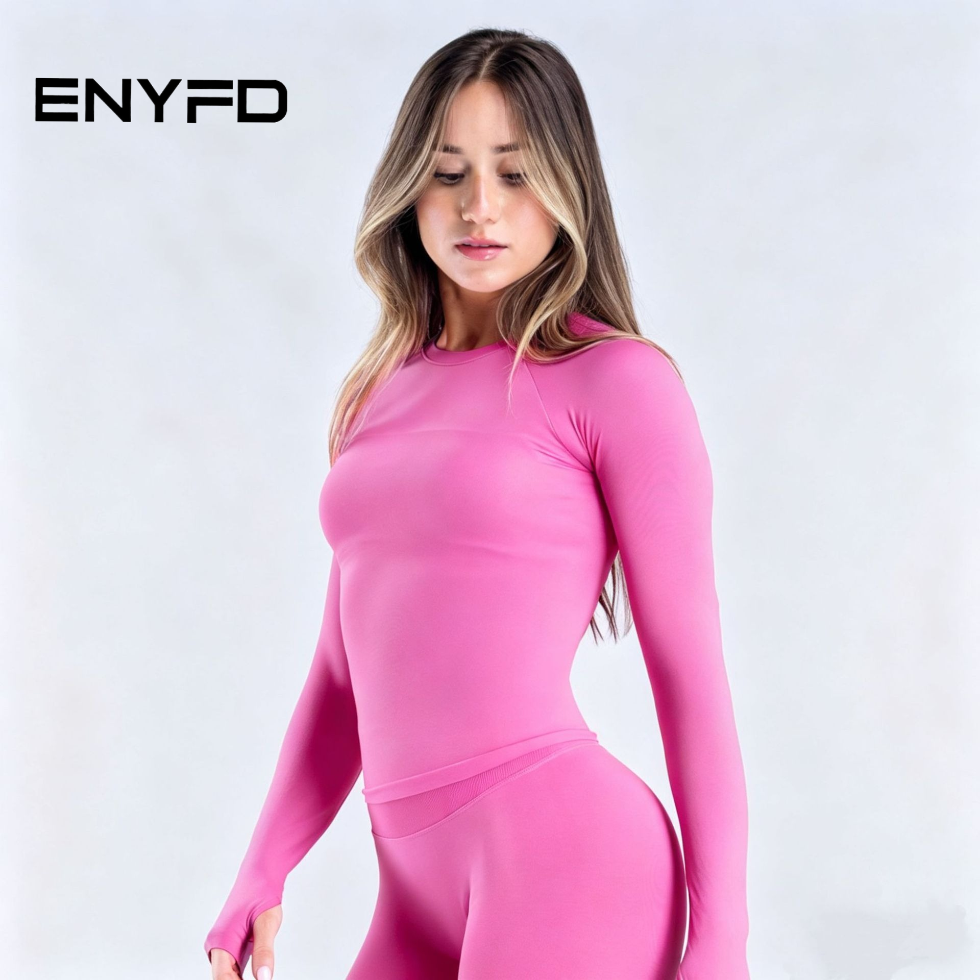 ENYFD Women's Seamless Long Sl - Summer Yoga Clothing recensione e prezzo