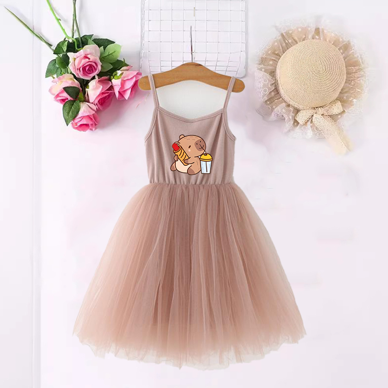 Capybara Girls Dresses Anime P - Summer Clothing Baby Girl recensione e prezzo