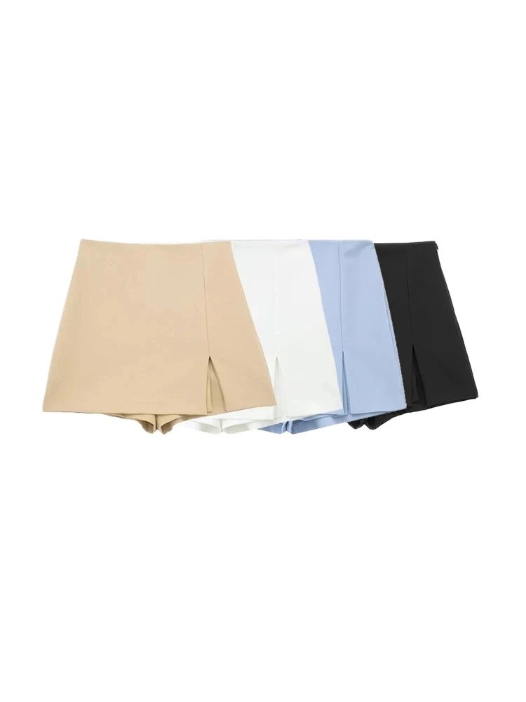 Women's Front Slit Shorts Skir - Summer Zara recensione e prezzo