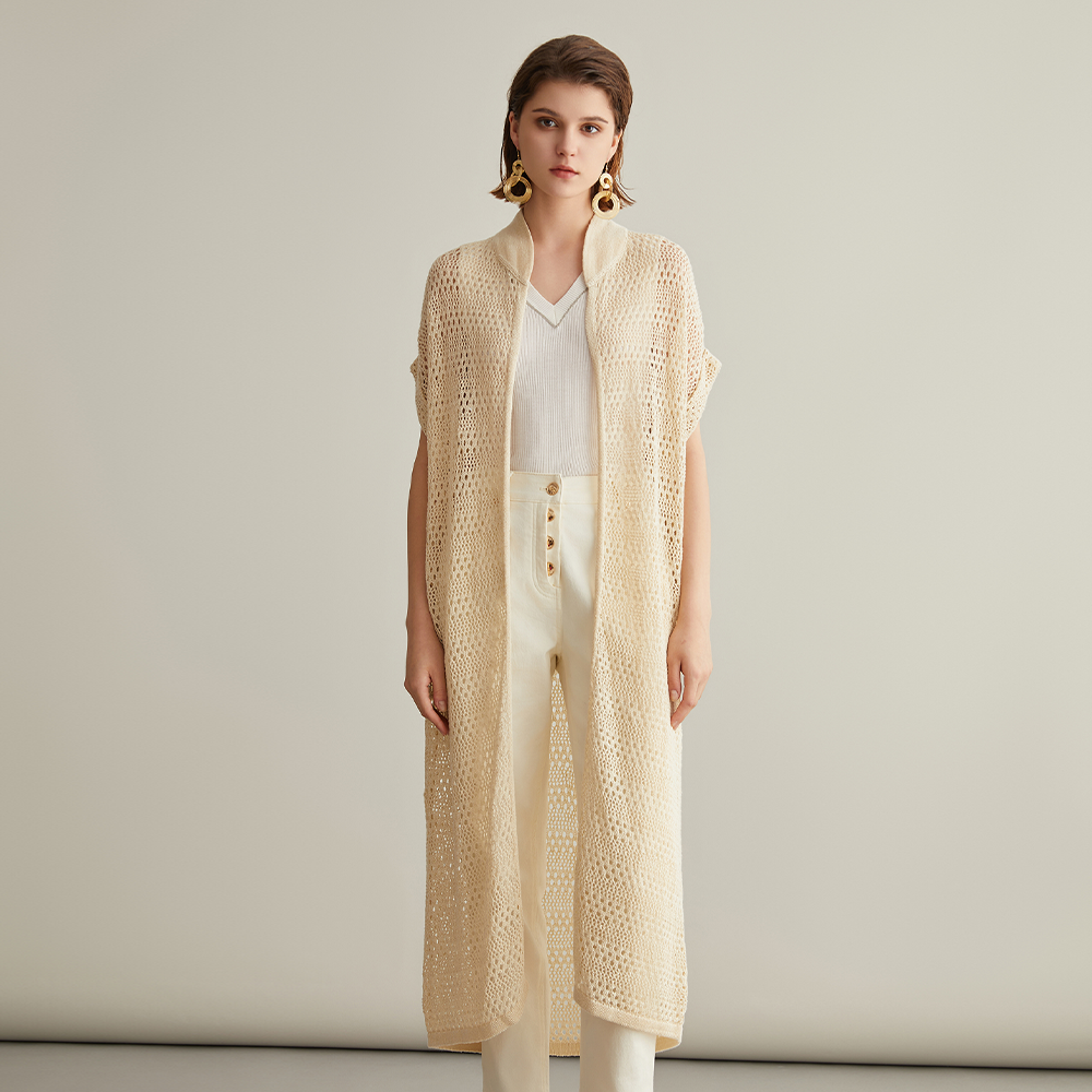 BC609 Linen and Silk Long Knit - Quality Summer Clothing For Women recensione e prezzo